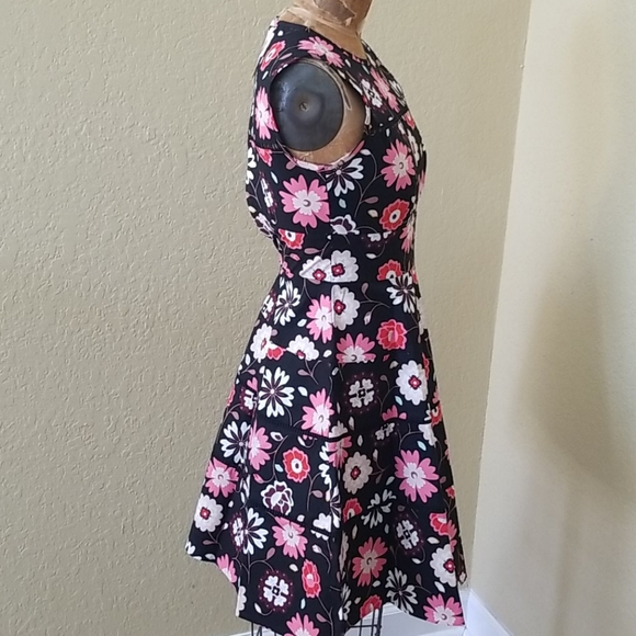 SOLD...NWT KATE SPADE Casa Flora Poplin Dress 0 - Picture 6 of 9
